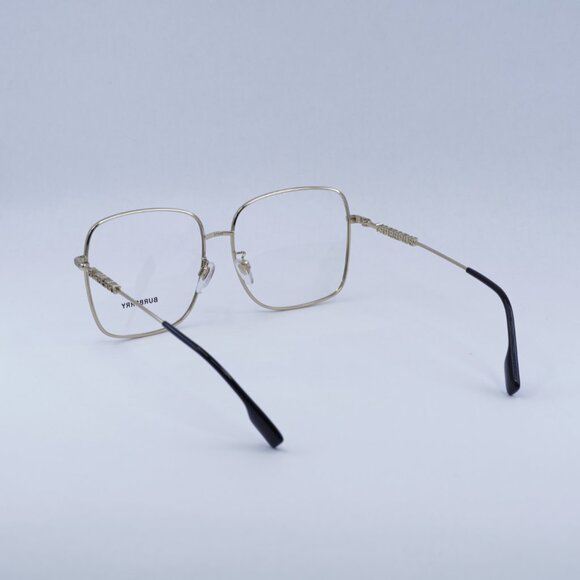 🕶️ New Burberry BE1378D 1326 Eyeglasses - Black/Gold Frame 57mm - Picture 4 of 10